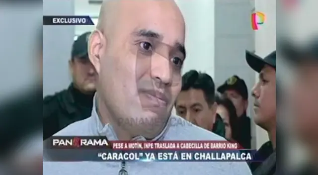 Peligroso Caracol habla desde el penal de Challapalca, en las alturas de Tacna Peligroso Caracol habla desde el penal de Challapalca, en las alturas de Tacna