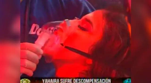 Yahaira Plasencia casi se desmaya en vivo Yahaira Plasencia casi se desmaya en vivo