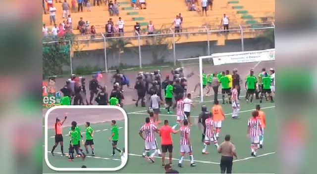 Equipos de Segunda División se enfrentaron a golpes Equipos de Segunda División se enfrentaron a golpes