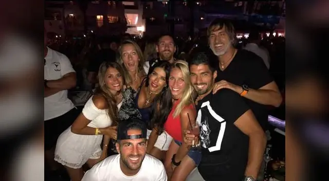 Lionel Messi y Antonella Roccuzzo disfrutaron de la noche al ritmo de David Guetta