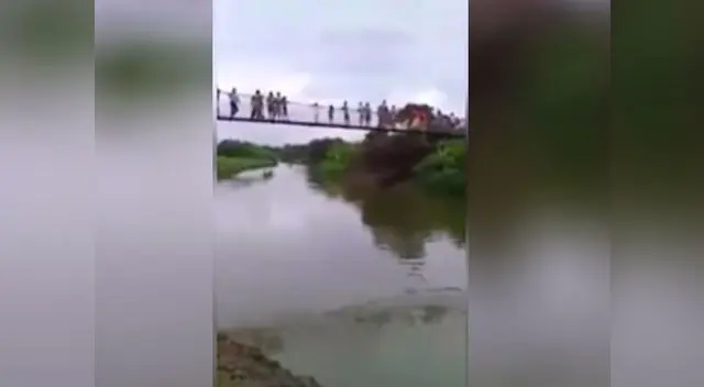 Puente ha dejado incomunicado a dos localidades