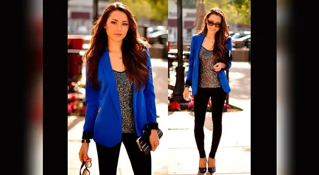 La altura ideal de un blazer es a la cadera La altura ideal de un blazer es a la cadera