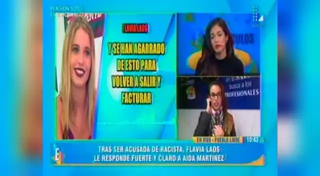 Jazmín Pinedo se molestó con Aída
