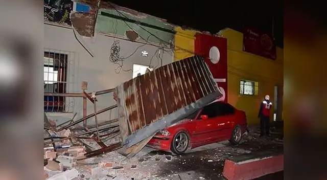 Muchas viviendas colapsadas