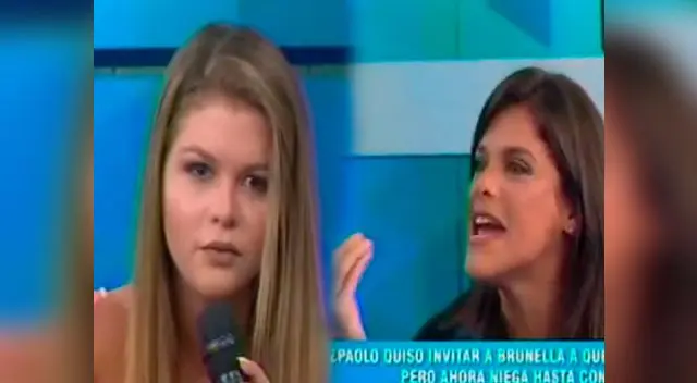 Brunella Horna no soportó indirecta de actriz cómica Brunella Horna no soportó indirecta de actriz cómica