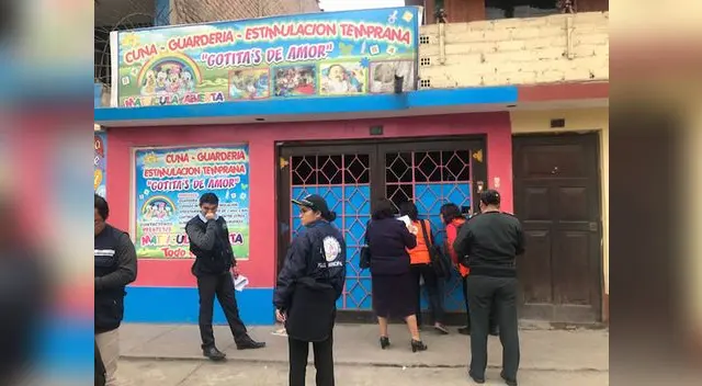 El Ministerio Público de Lima Sur clausuró la cuna guarderia "Gotitas de Amor" en San Juan de Miraflores