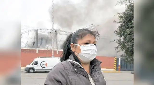 Uso de mascarillas son indispensables en zona del desastre