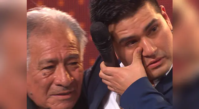 Deyvis Orosco rompió en llanto al recordar a su papá
