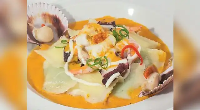 Canelones a la huancaína