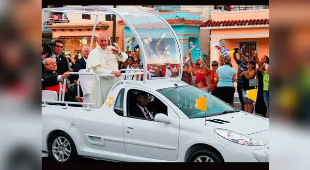 Papa Francisco usará papamóvil durante su visita al Perú Papa Francisco usará papamóvil durante su visita al Perú