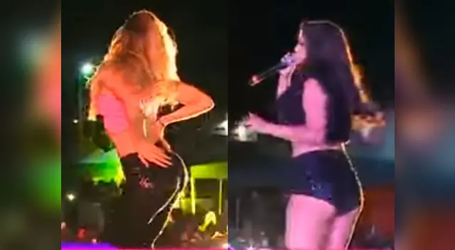 Milett Figueroa y Yahaira Plasencia se batieron en un duro duelo de 'totós'