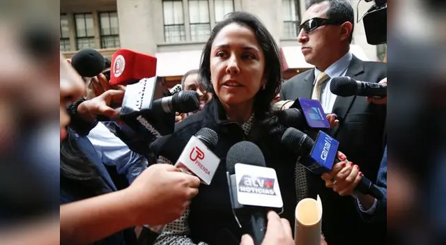 Ex primera dama Nadine Heredia acudió a declarar ante el Ministerio Público