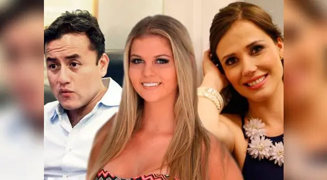 Brunella Horna es la manzana de la discordia de Richard Acuña Brunella Horna es la manzana de la discordia de Richard Acuña