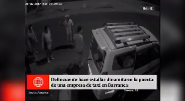 Delincuentes estallan dinamita y intentarían extorsionar a empresarios de transporte