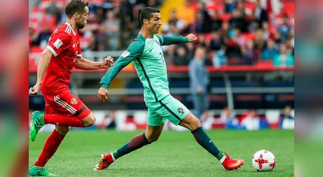 Cristiano sigue de moda. Al marcarle a Rusia ya tiene todos goles en torneos internacionales. FOTO: EFE