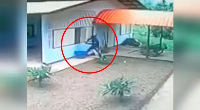 El ladrón se ha convertido en la burla de todo YouTube. Entérate qué le pasó.