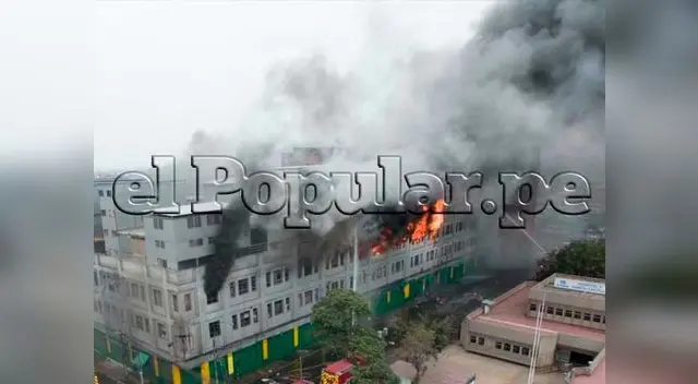 Trágico video fue difundido por uno de los jóvenes atrapados