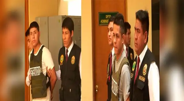 Dos de los presuntos asesinos de un policía