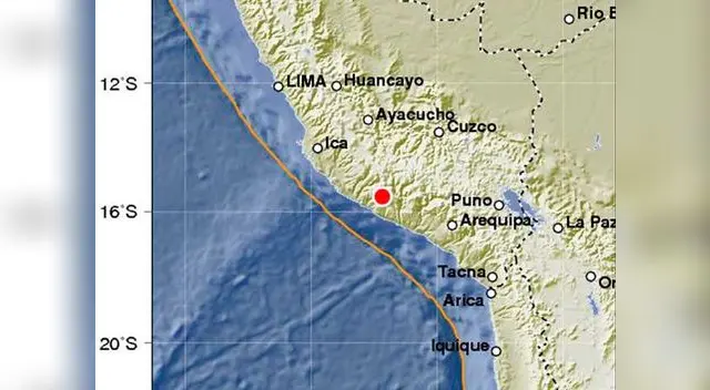 Temblor se habría sentido en Lima, Ica, Arequipa y Cusco Temblor se habría sentido en Lima, Ica, Arequipa y Cusco