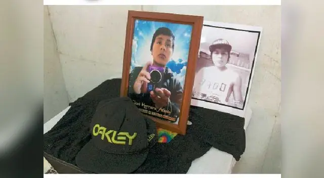 Foto y prendas de Jorge Huamán son veladas en independencia Foto y prendas de Jorge Huamán son veladas en independencia