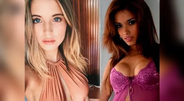 Flavia Laos y Shirley Arica posaron como íntimas amigas Flavia Laos y Shirley Arica posaron como íntimas amigas