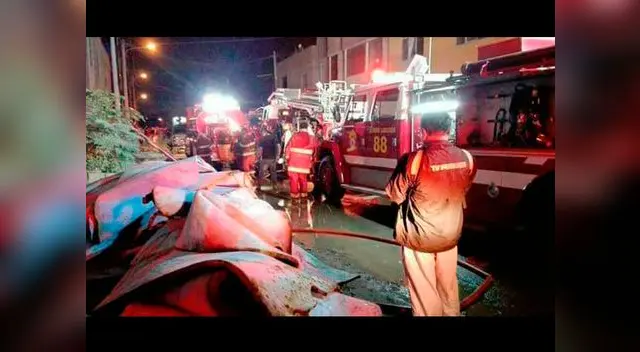 Incendio en Chiclayo deja varios fallecidos Incendio en Chiclayo deja varios fallecidos