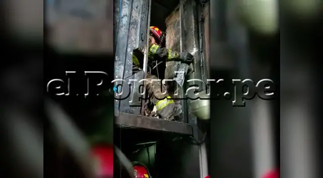 Bomberos hallaron tres candados acerados en contáiner de Las Malvinas