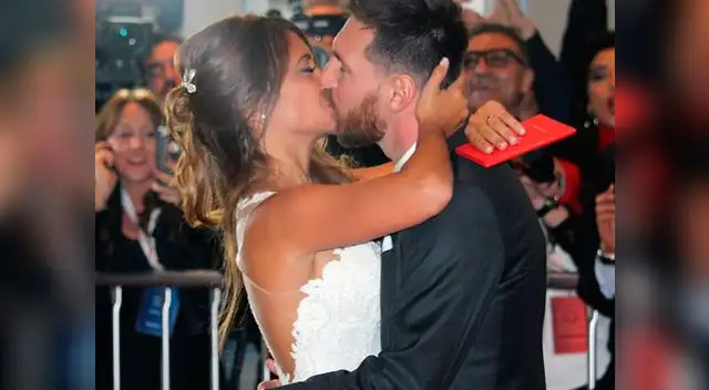 Lionel Messi y Antonela Roccuzzo ya son marido y mujer