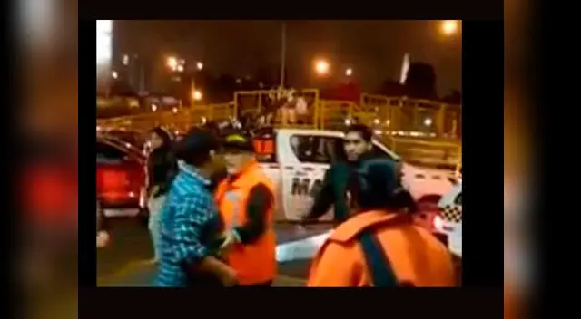 Video de violenta pelea fue compartido en Facebook