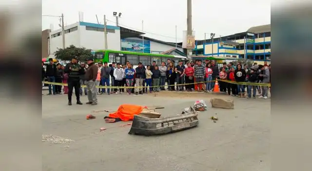 En este paradero sucedió el accidente que cobró una vida