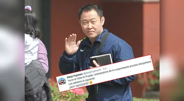 kenji fujimori dice que no tiene nada que temer