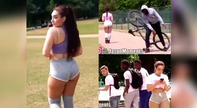 Esta chica causó un gran alboroto en las calles de Londres Esta chica causó un gran alboroto en las calles de Londres