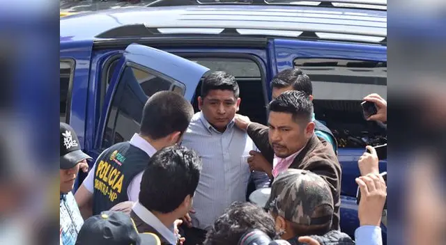 Poder Judicial dictó 7 días de detención preliminar contra Johnny Coico Sirlopu