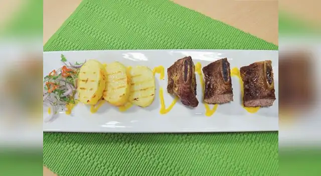 Asado de tira provenzal