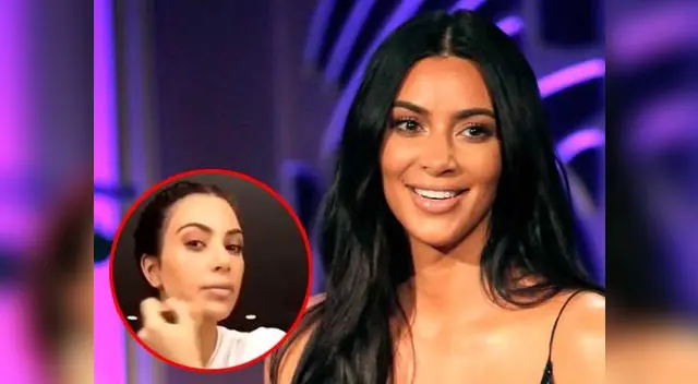 Kim Kardashian te enseña cómo maquillarse en 5 minutos