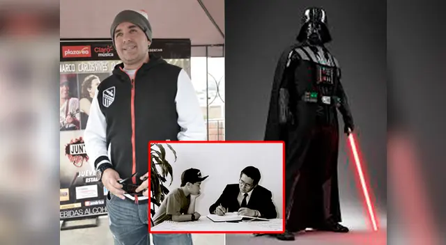 Saludan a Roberto Martínez, Alberto Fujimori y Darth Vader por el Día del Maestro