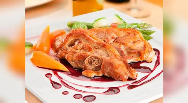 Medallones de pavita al vino