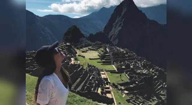 Ana Brenda Contreras se luce en Machu Picchu