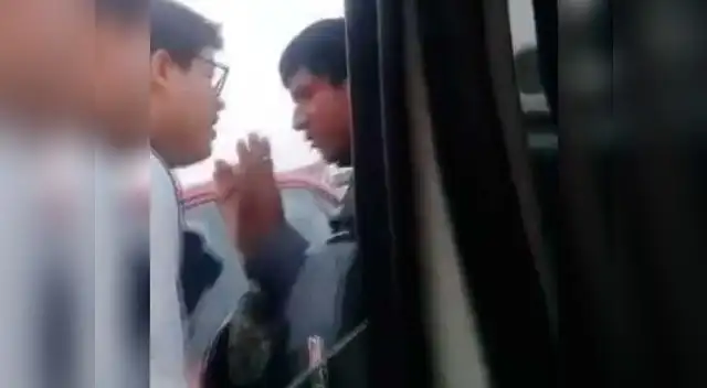 Trabajador mete puñete a ciudadano y es suspendido