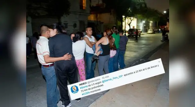 Sismo se sintió en las zonas más altas de la capital Sismo se sintió en las zonas más altas de la capital