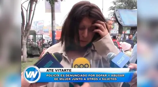 Joven mujer denunció a policía de abuso sexual en Ate vitarte Joven mujer denunció a policía de abuso sexual en Ate vitarte