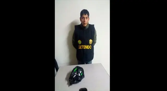 Fue intervenido en poder de envoltorios con droga Fue intervenido en poder de envoltorios con droga