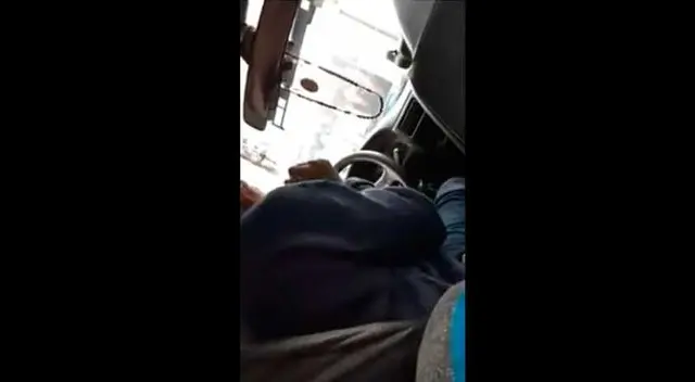 Sujeto atemorizó a pasajeros Sujeto atemorizó a pasajeros