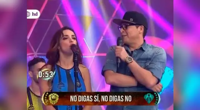 'Carloncho' hizo desplante a Rosángela Espinoza en Esto es Guerra