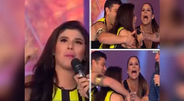 Yahaira Plasencia tuvo que ser callada por sus compañeros para evitar irse de boca Yahaira Plasencia tuvo que ser callada por sus compañeros para evitar irse de boca