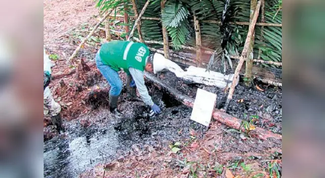 Pese al corte, la empresa logró contener el derrame del crudo Pese al corte, la empresa logró contener el derrame del crudo