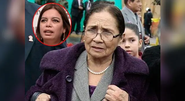 Defendió a su hijo Ollanta Humala de acusaciones Defendió a su hijo Ollanta Humala de acusaciones