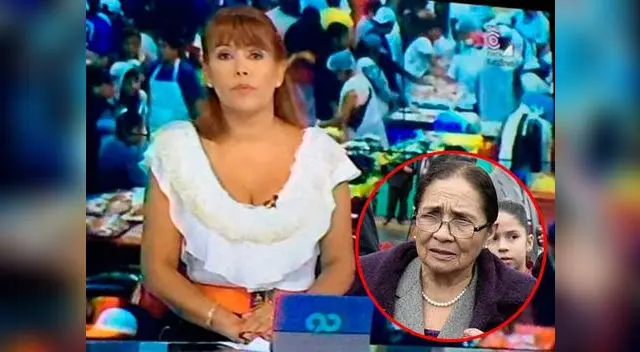 Magaly Medina se conmueve con las lágrimas de madre de Ollanta Humala y le revela un secreto Magaly Medina se conmueve con las lágrimas de madre de Ollanta Humala y le revela un secreto