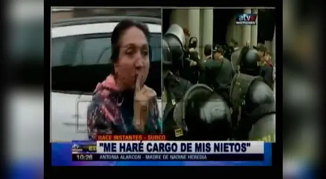 Madre de Nadine Heredia envió un mensaje de aliento a su hija Madre de Nadine Heredia envió un mensaje de aliento a su hija