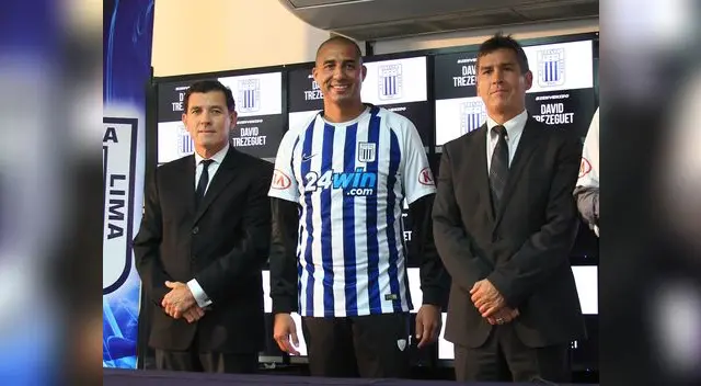 Trezeguet se puso la blanquiazul